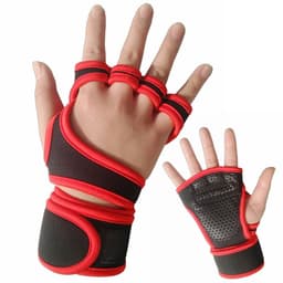 image-Neoprene Half Finger Fitness Gloves Weightlifting Wrist Support