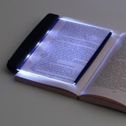 image-LED Tablet Book Light Rechargeable Reading Lamp Night Light
