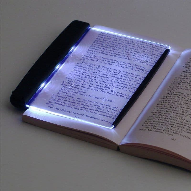 image-LED Tablet Book Light Rechargeable Reading Lamp Night Light