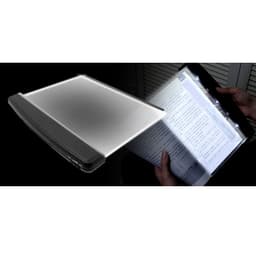 image-LED Tablet Book Light Rechargeable Reading Lamp Night Light