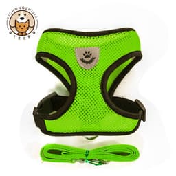 image-Dog Vest Harness Leash Orange XL Pet Chest Strap