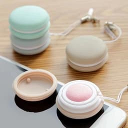 image-Komozi Round Silicone Phone Screen Wipe Cleaning Tool Pendant