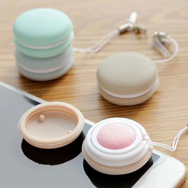 image-Komozi Round Silicone Phone Screen Wipe Cleaning Tool Pendant