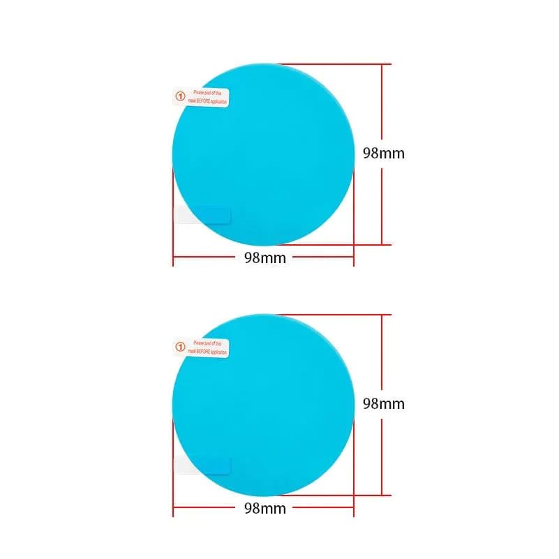 image-Car Rearview Mirror Protective Film Anti Fog Rainproof