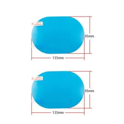 image-Car Rearview Mirror Protective Film Anti Fog Rainproof