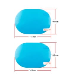 image-Car Rearview Mirror Protective Film Anti Fog Rainproof