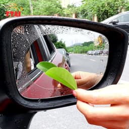 image-Car Rearview Mirror Protective Film Anti Fog Rainproof