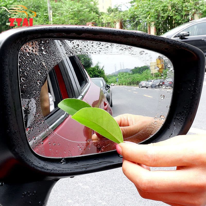 image-Car Rearview Mirror Protective Film Anti Fog Rainproof