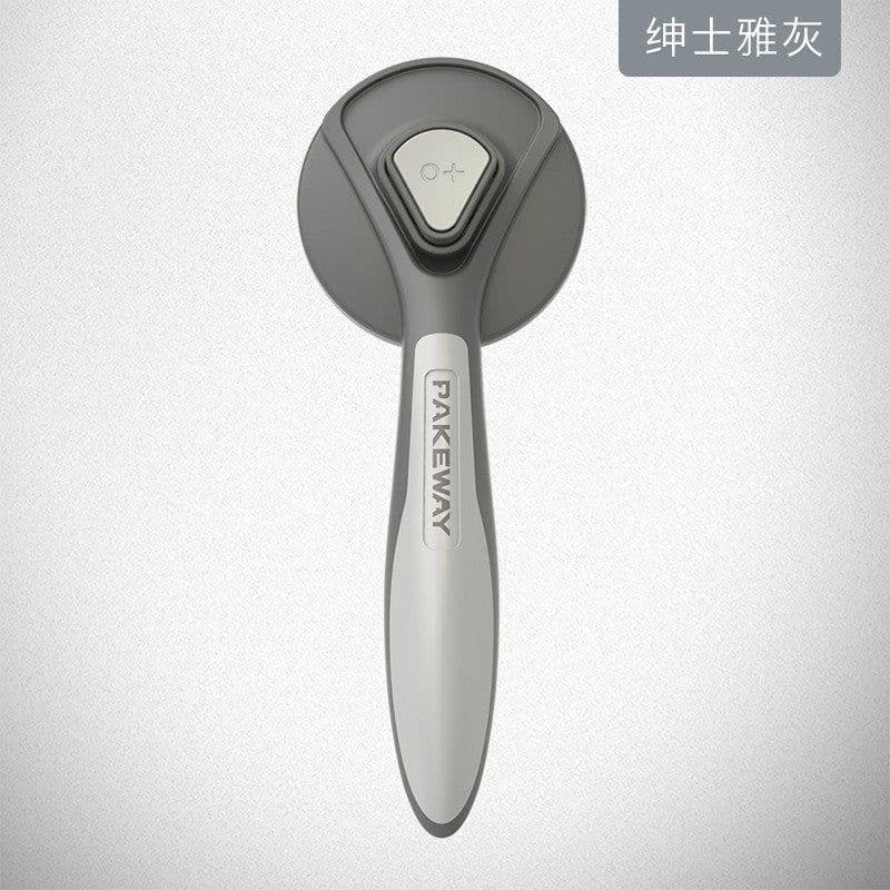 image-Pet Self-Cleaning Slicker Brush Stainless Steel Comb for Dogs Cats
