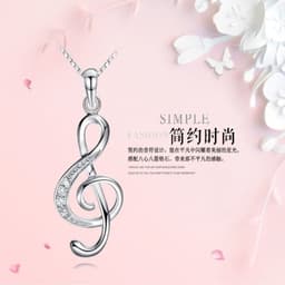 image-Silver Geometric Star Pendant Necklace Women Korean Style JDZ109