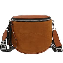 image-yllgarbo Women's Matte PU Leather Crossbody Saddle Bag Gray