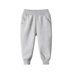 image-27kids Unisex Cotton Blend Jogger Pants Grey 140cm Kids 3-8Y