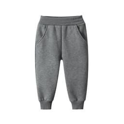 image-27kids Unisex Cotton Blend Jogger Pants Grey 140cm Kids 3-8Y