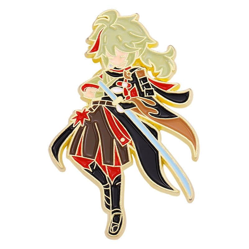 image-Yuanshen Cartoon Character Metal Brooch Pin Badge