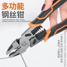 image-Wire Stripping Crimping Pliers Multifunctional