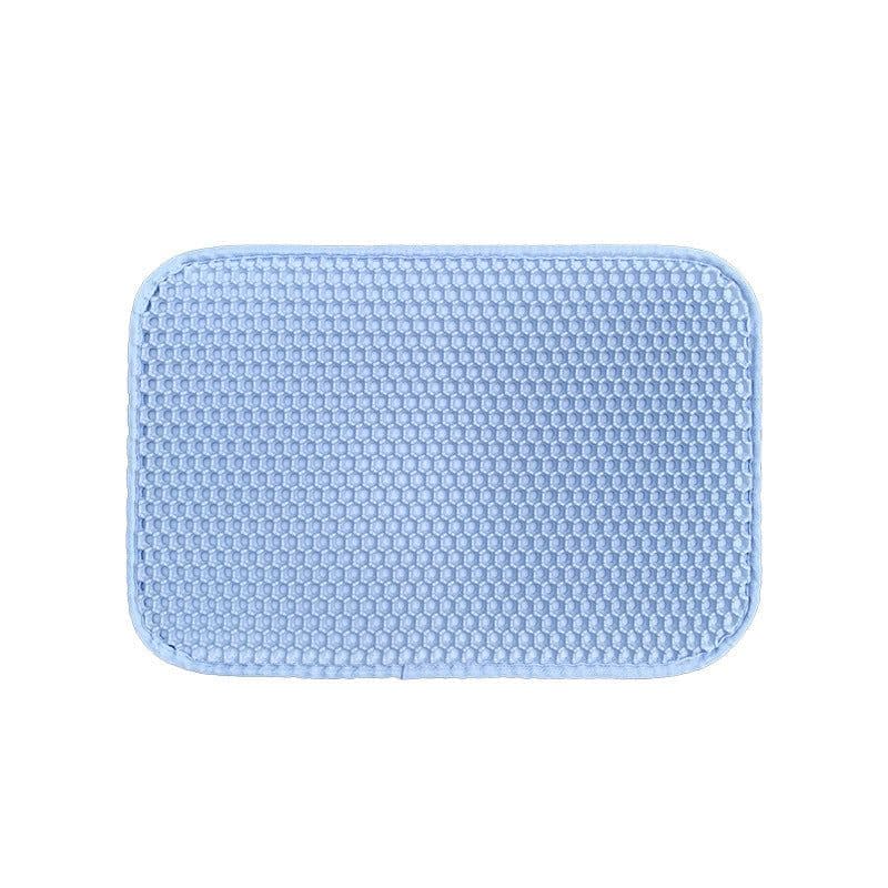image-Double Layer EVA Cat Litter Mat Anti-Tracking Pet Mat