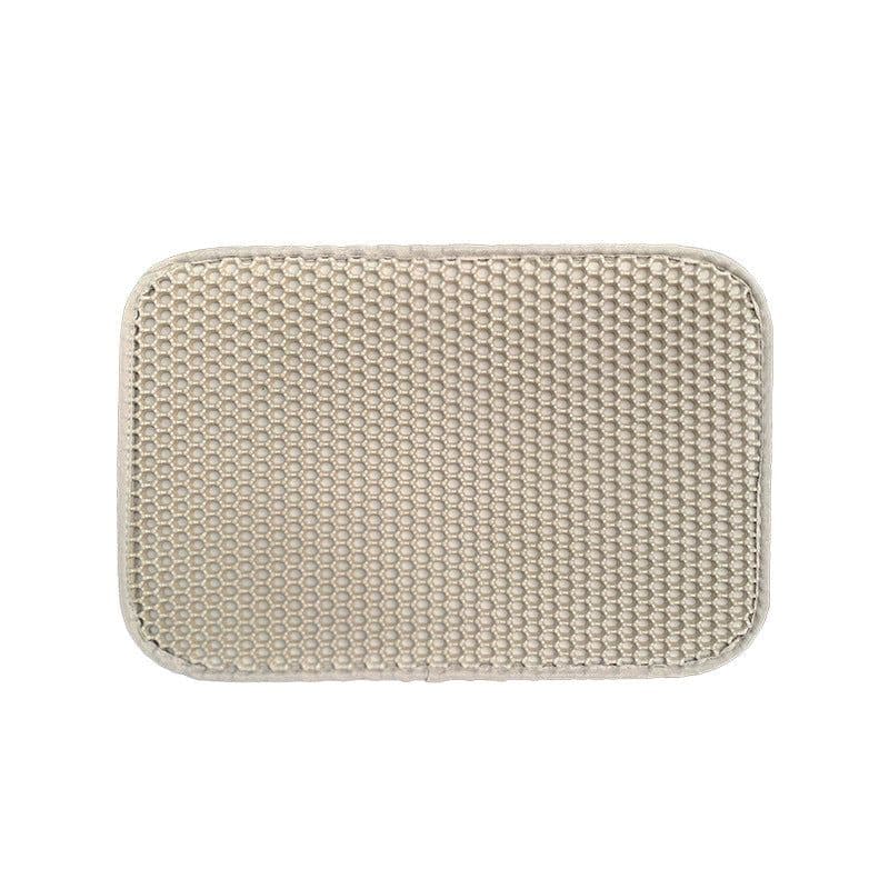 image-Double Layer EVA Cat Litter Mat Anti-Tracking Pet Mat