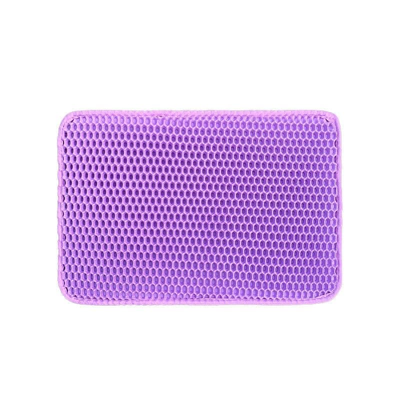 image-Double Layer EVA Cat Litter Mat Anti-Tracking Pet Mat