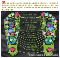 image-Healthy Road PVC Foot Massage Cushion 35x35cm
