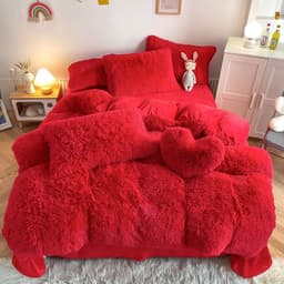 image-Juxiang Court Cloud Mink Velvet 4-Piece Bedding Set Modern Style