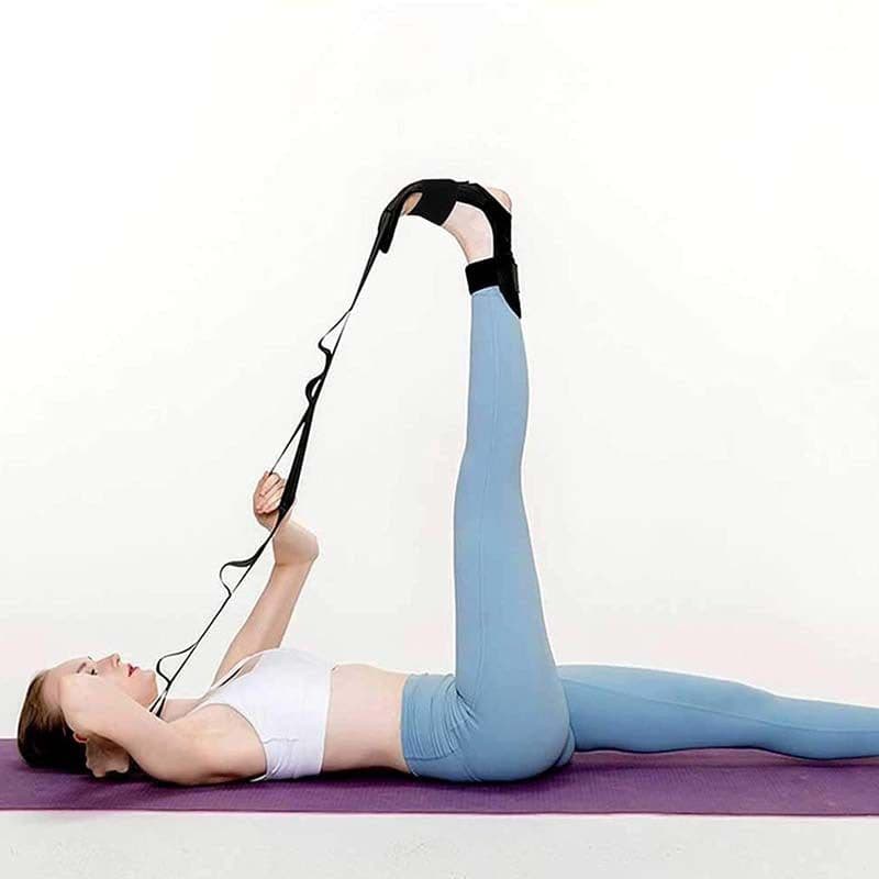 image-Yoga Stretch Belt Segmented Ligament Ankle Rehabilitation Training