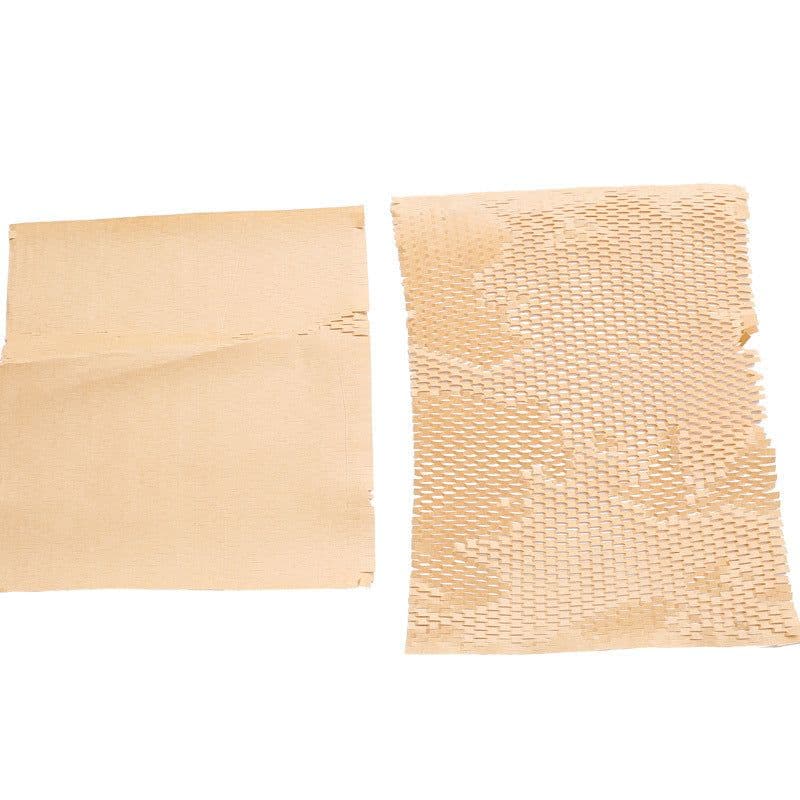 image-Honeycomb Kraft Paper Cushioning Wrap 30cm x 100m Moisture-Proof