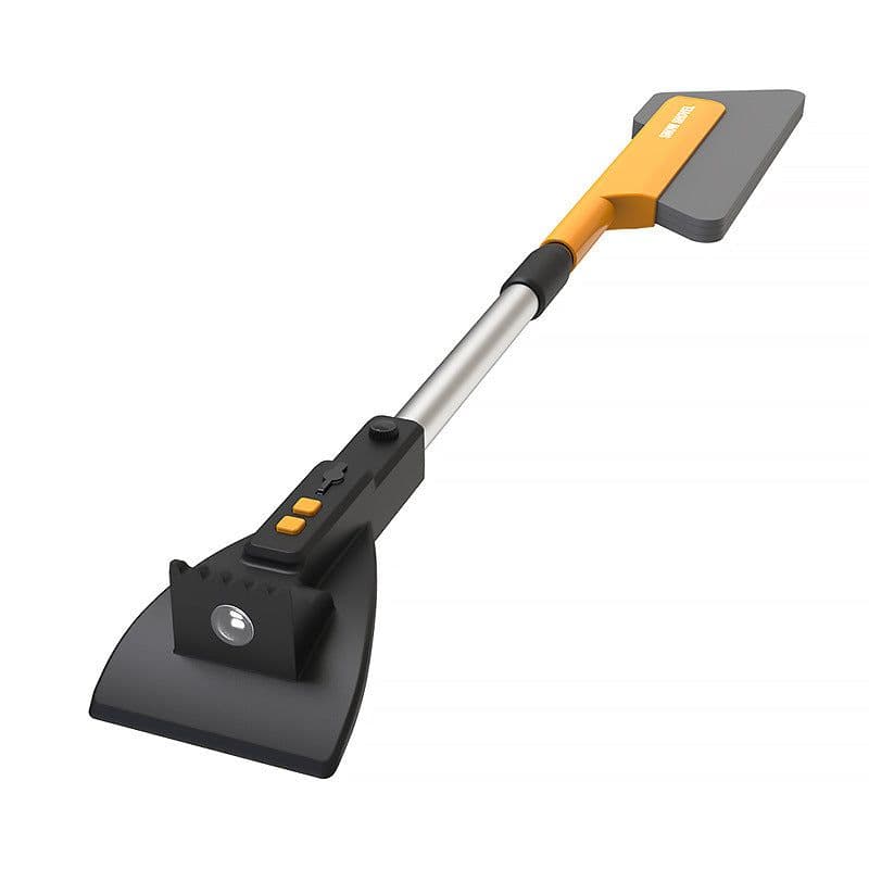 image-Mingche Zhibao 9335A Telescopic Snow Shovel Brush with LED Light