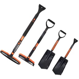 image-Shunwei Retractable Snow Brush and Ice Scraper Set for Cars