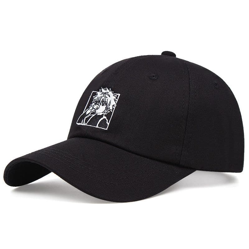 image-Unisex Cotton Baseball Cap Anime Embroidery Adjustable Hat