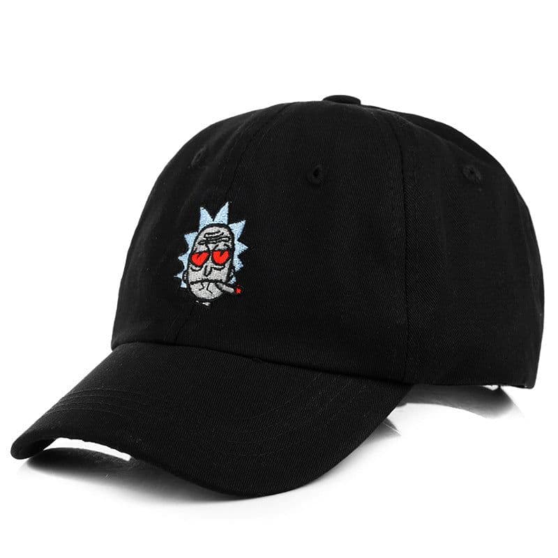 image-Unisex Cotton Embroidered Baseball Cap Curved Brim Sun Protection