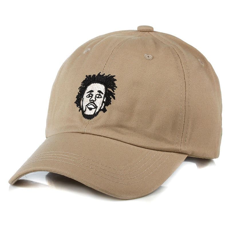image-Unisex Cotton Embroidered Baseball Cap Curved Brim Sun Protection