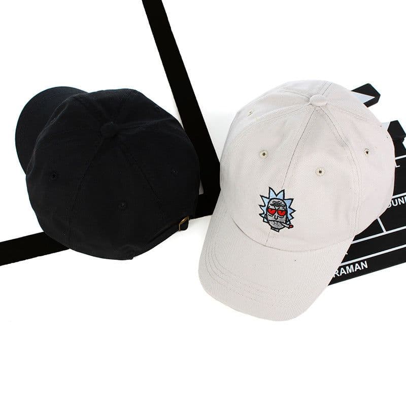image-Unisex Cotton Embroidered Baseball Cap Curved Brim Sun Protection