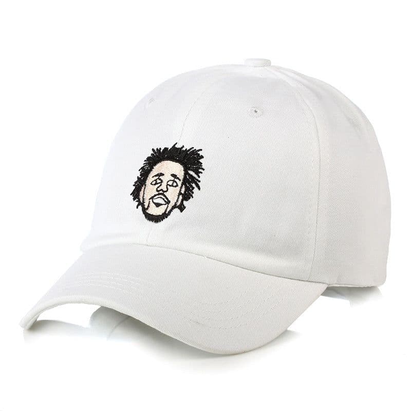 image-Unisex Cotton Embroidered Baseball Cap Curved Brim Sun Protection