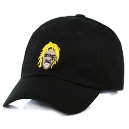 image-Unisex Cotton Embroidered Baseball Cap Curved Brim Sun Protection