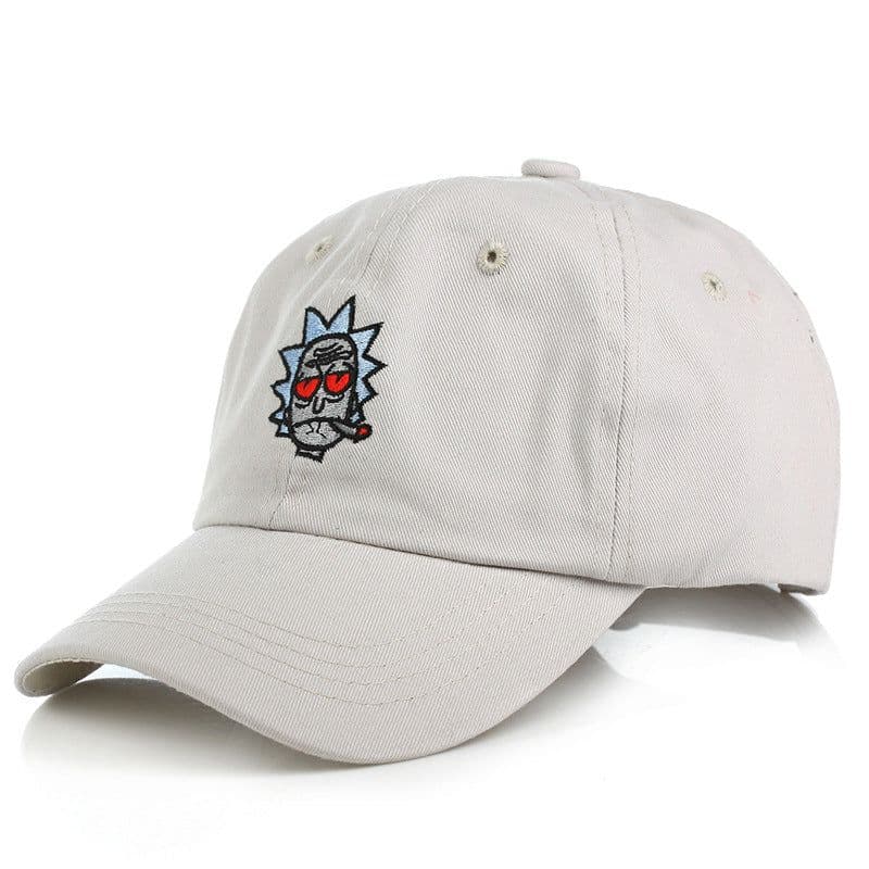 image-Unisex Cotton Embroidered Baseball Cap Curved Brim Sun Protection
