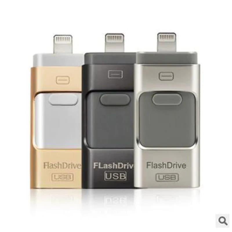 image-3-in-1 USB Flash Drive for Android 32GB/64GB/128GB/512GB Custom Logo