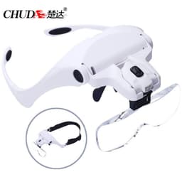 image-Chuda 9892B2 LED Magnifying Glasses 5 Lens Surgical Magnifier