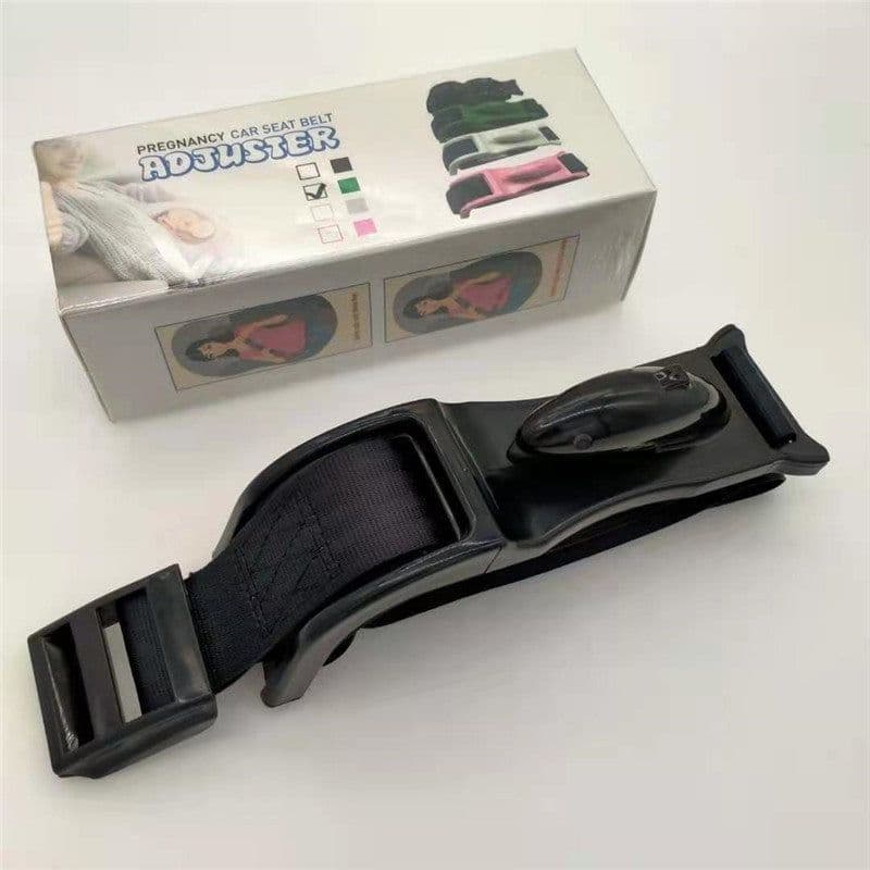 image-Maternity Car Seat Belt Adjuster - Pregnancy Safety Comfort Strap