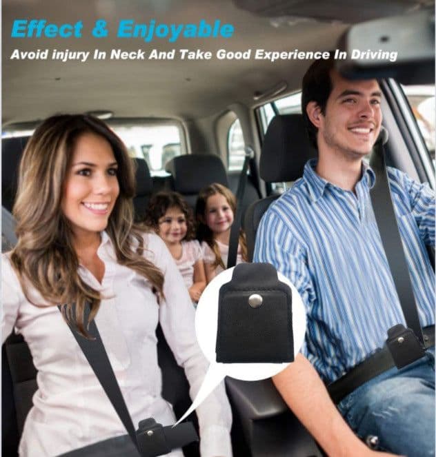 image-Maternity Car Seat Belt Adjuster - Pregnancy Safety Comfort Strap