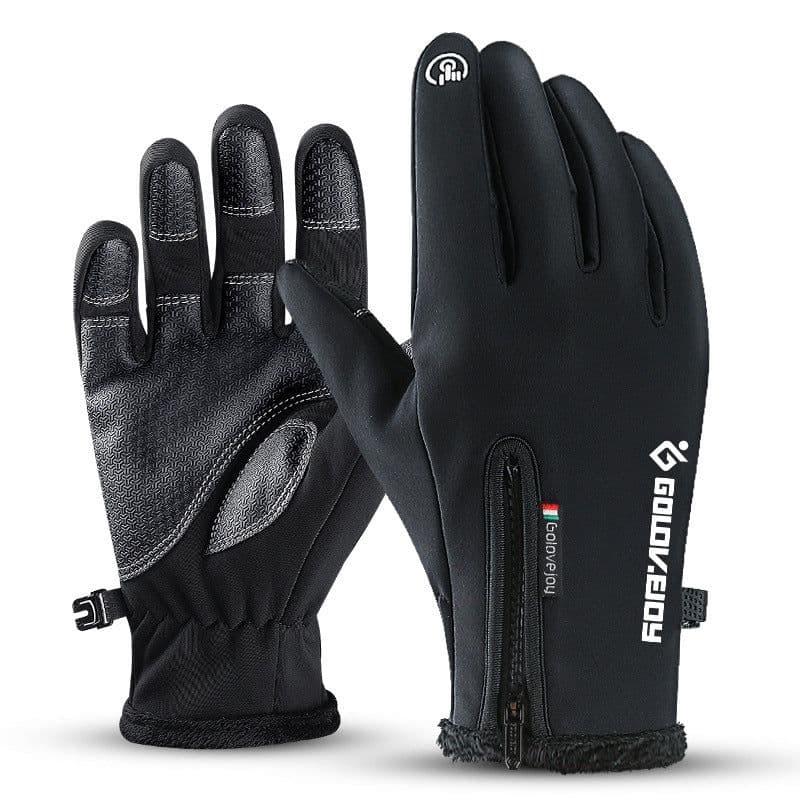 image-Waterproof Touchscreen Ski Gloves Unisex Windproof Winter Sports
