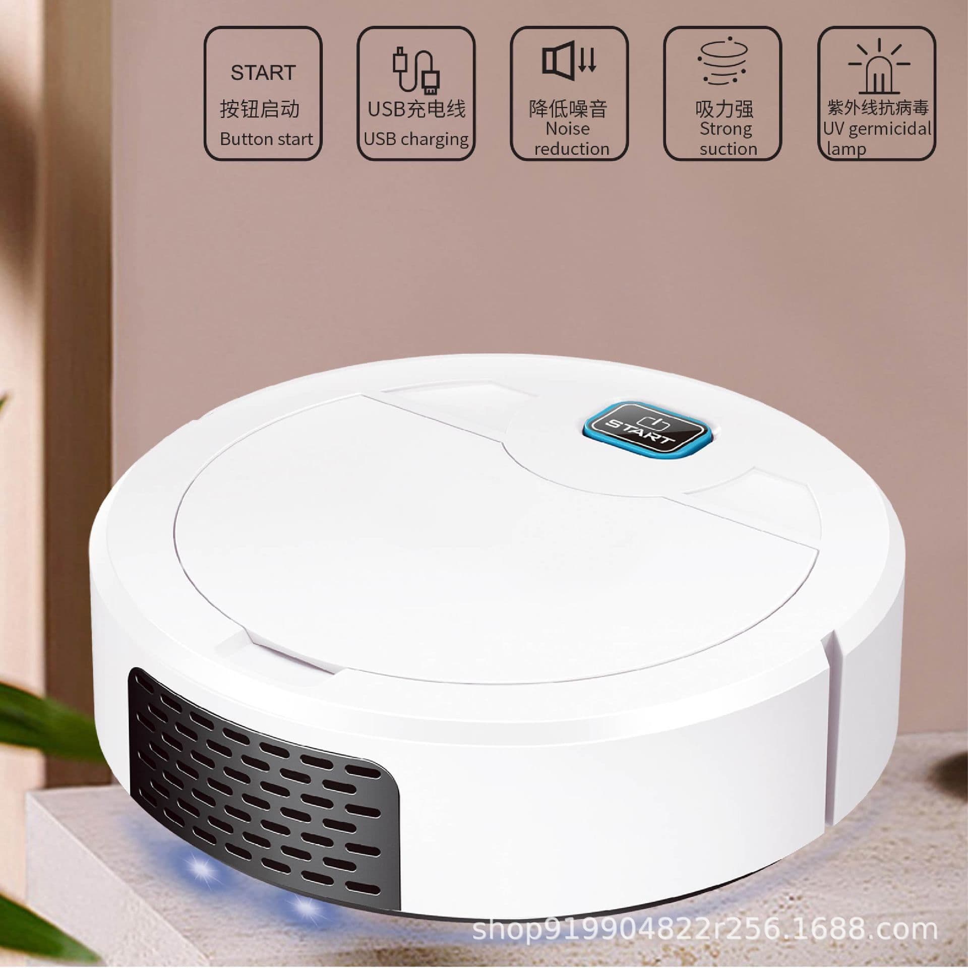 image-ZHENBAO ZB230 Robot Vacuum Cleaner 3-in-1 Sweep Suction Mop