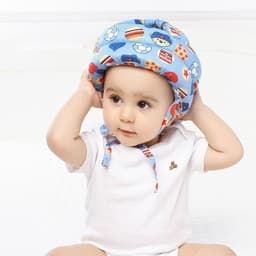 image-Baby Safety Helmet Hat Anti-Collision Protective Cap Adjustable