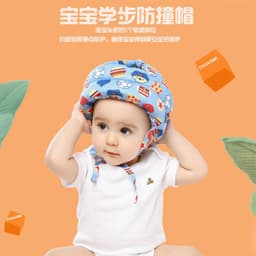 image-Baby Safety Helmet Hat Anti-Collision Protective Cap Adjustable