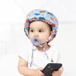 image-Baby Safety Helmet Hat Anti-Collision Protective Cap Adjustable