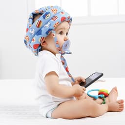 image-Baby Safety Helmet Hat Anti-Collision Protective Cap Adjustable