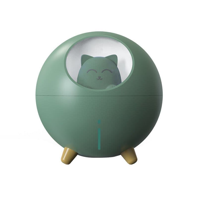 image-USB Planet Cat Humidifier Mini Desktop Ultrasonic Mist Maker