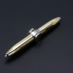 image-Di Baosen Metal Decompression Spinning Pen with LED Light and Gyro