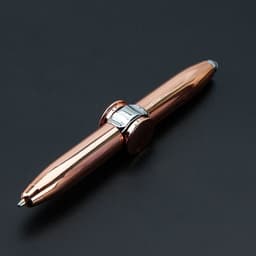 image-Di Baosen Metal Decompression Spinning Pen with LED Light and Gyro