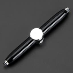 image-Di Baosen Metal Decompression Spinning Pen with LED Light and Gyro