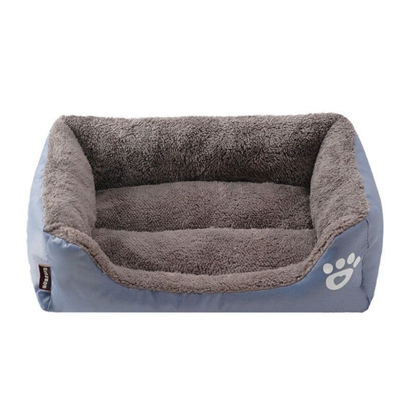 image-Waterproof Pet Mat Plush Removable Washable Dog Bed Round Cotton